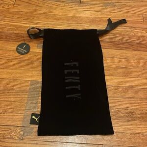 NWT Fenty X Puma velour drawstring dust bag
